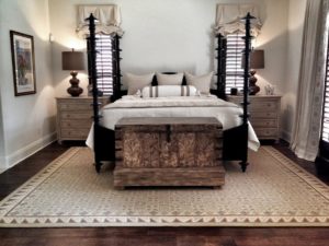 Southwest style bedroom by MJS Interiors