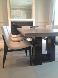 French decor table and chairs interior design by MJS Interiors