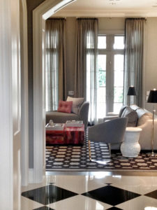 Tanglewood living room french decor interior design