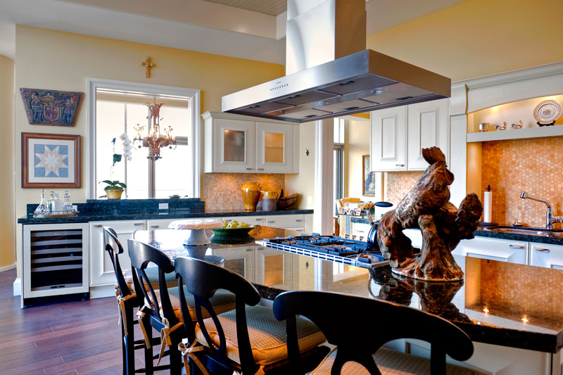 Rustic modern kitchen interior design