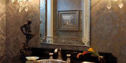 Elegant bathroom interior design
