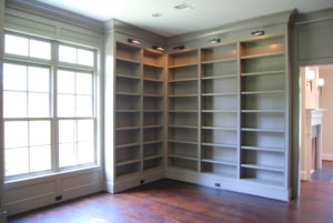 Newly remodeled walk-in closet