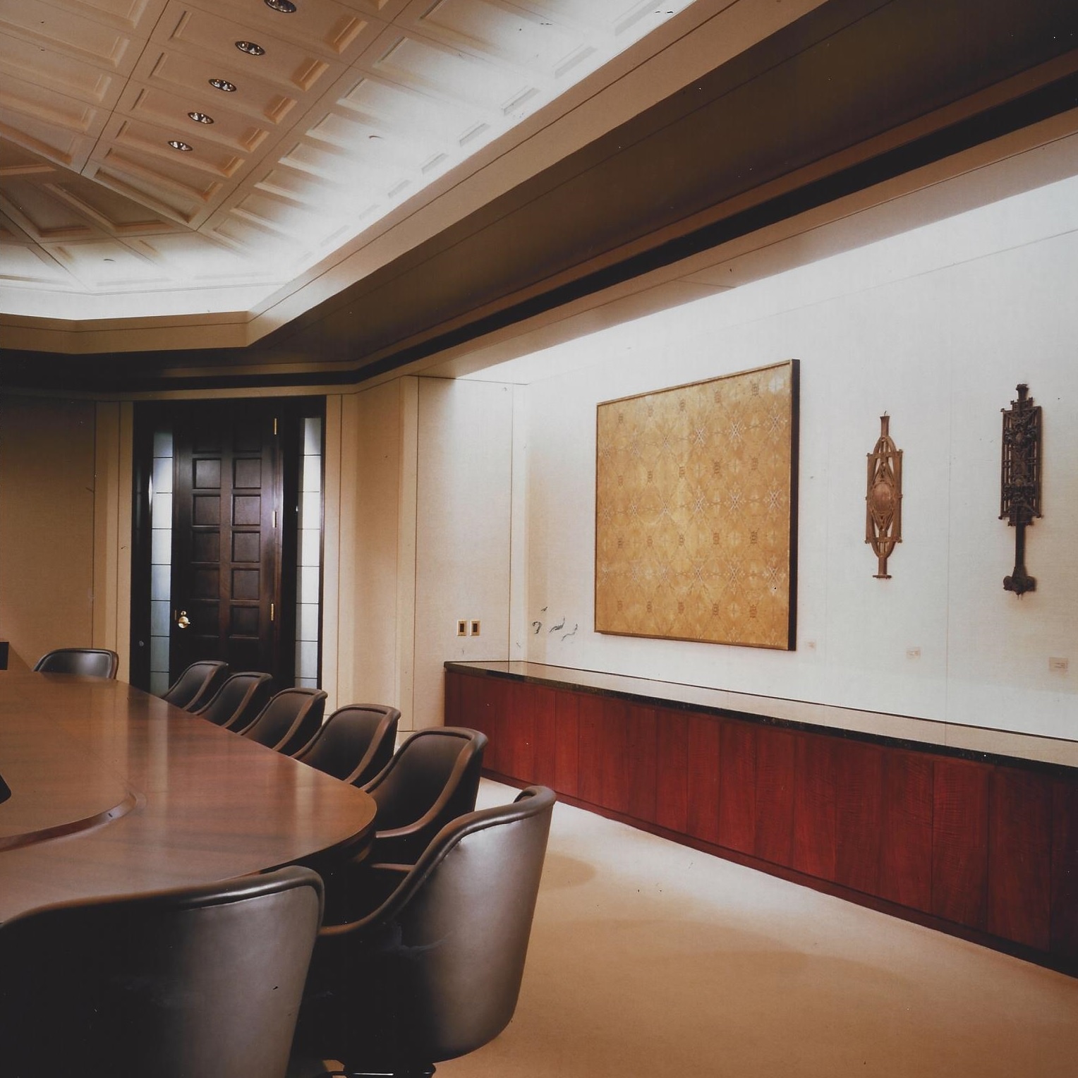 Conference room interior design at American General