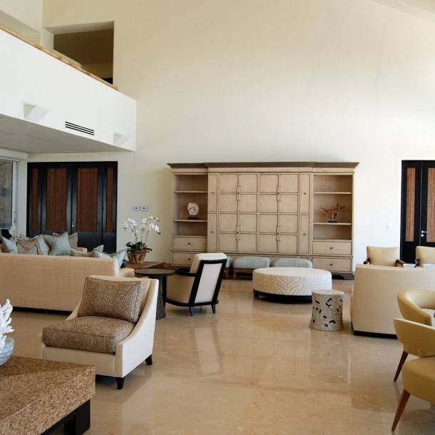Modern rustic lounge interior design