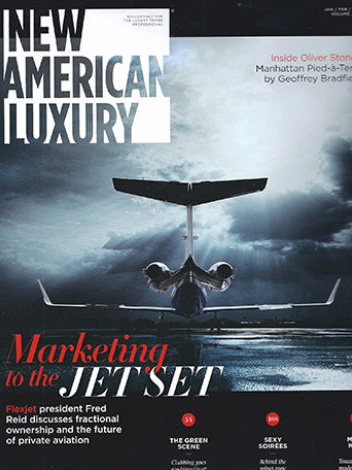 New American Luxury magazine cover