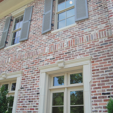 Exterior of a brick home